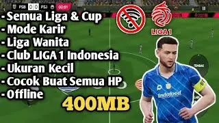 BRI Liga 1 ??? GAME BOLA ANDROID UKURAN KECIL 400MB | FOOTBALL LEAGUE 2026