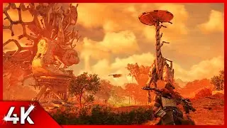 Horizon Forbidden West - Climbing & Overriding the First TALLNECK [PS5 4K60]