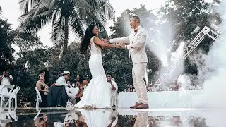 Romantic Wedding at Dreams Tulum | Beachfront Wedding Photography & Videography