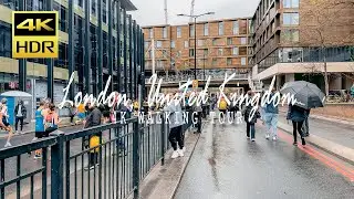 London Marathon Walk: Upper Thames Street to St James&rsquo;s Park | 4K HDR 🇬🇧