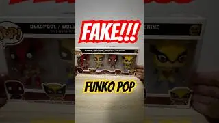 FAKE Funko Pop Deadpool and Wolverine #fake #funkopop #unboxing #asmr #review #marvel #knockoff