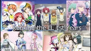 Ranking the LL 1st Years