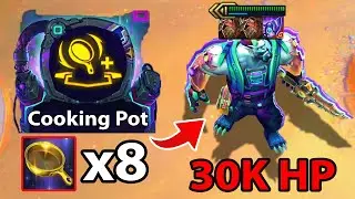 *World Record* x8 Frying Pan = 30K HP Dr. Mundo !?