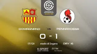 Campionato Sammarinese 2025-26, 16. giornata | HL Domagnano - Pennarossa 1-1