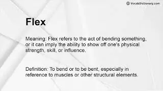 Flex Meaning