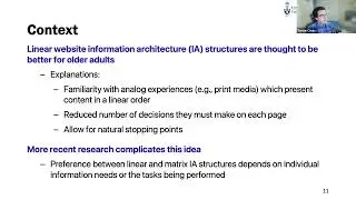 DESIGN AND EVALUATION OF A WEBSITE STRUCTURE SELF-TAILORING OPTION FOR OLDER ADULTS | Trevor Cross