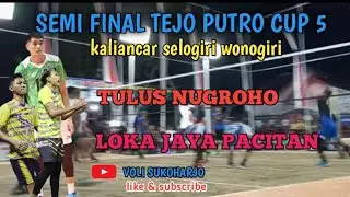 TEJO PUTRA CUP 5 ...RIVAN AGUNG  YUDA GEO ARSO MEMBUAT LAWAN TAK BERKUTIK
