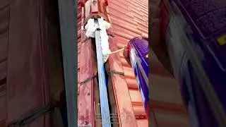 Roof waterproofing foam spray tips  #tools #shorts