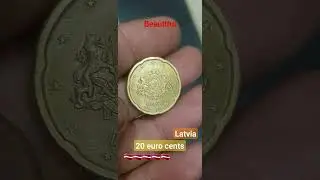 20 Euro Cents Latvia #ytshorts #coins #rare #rarecoins