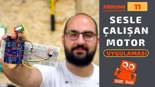 Arduino ile Ses Sensörü Kullanımı - Sesle Motor Kontrol