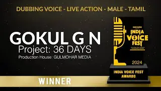 GOKUL G N-Award Winner-India Voice Fest 2024