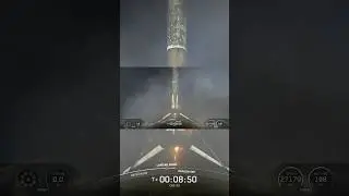 LANDING! NASA CRS-33 Booster landing