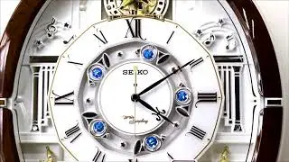 セイコー 電波からくり時計 「ウェーブシンフォニー」　RE575B SEIKO Melodies In Motion Wall Clock