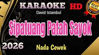 Sipatuang Patah Sayok || Karaoke Minang Nada Wanita Rendah