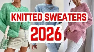 Trendy knitted sweaters for 2026: comfort, style, and femininity
