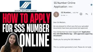 PAANO KUMUHA NG SSS NUMBER ONLINE 2026 | HOW TO GET SSS NUMBER ONLINE FOR FIRST TIME JOB SEEKER #sss