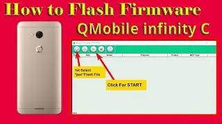 QMobile infinity C Flash File Firmware Flashing By SPD Flashing Tool Dead Boot Repair Hang Solved