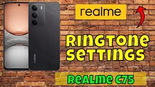 Set Custom Ringtone Realme C75 || How to set ringtone || Ringtone settings #realme