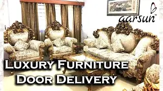 YT51 Maharaja Sofa Set, Priceless Designs | Unique Palace Ideas | Amazing Wood Craft for Home Decor