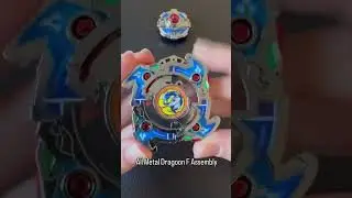Dragoon F All Metal Assembly #beyblade #metalbeyblade #plasticgeneration #beybladeburst