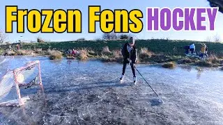 I Tried Playing Outdoor Hockey for the First Time!