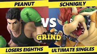 The Grind 146 Losers Top 8 - Peanut (Little Mac) Vs. Schnigily (Bowser) Smash Ultimate - SSBU