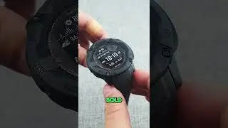 Garmin Instinct 2X Solar Black Color #garmin #watch