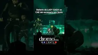 Bailar&iacute;n de Lady Gaga cae del escenario por la lluvia en S&iacute;dney. Detiene show por Michael Dameski
