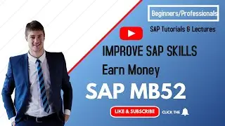 How to find Stock of any material using MB52   Detailed Explanation - SAP MM - SAP Tutorials