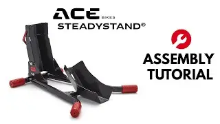 Acebikes SteadyStand&reg; Zusammenbau Aufbau Motorradwippe Radhalter Motorradst&auml;nder Montagest&auml;nder