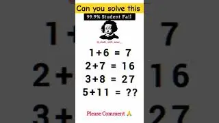 Can you solve this...?#reasoning #mathematics #maths #trending #youtubeshorts #reels #viral #shorts