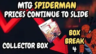 Spiderman MTG Collectors Booster Box Break 4 - Textless soul stone hit!