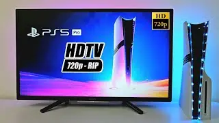 PS5 PRO on 720P TV