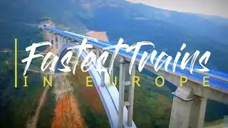 Top 10 Fastest Trains in Europe #train #Fastest #Europe, #trains #top10 , #EuropeanRail #fyp