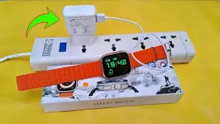 How To Charge T800 Ultra Smartwatch | T800 Ultra Smart Watch Charge Kaise Kare