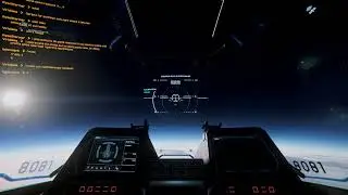 Aegis Gladius (upgraded) - Microtech flying - Star Citizen 3.8