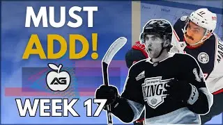 Must Add Players for Week 17! Best Schedules & Waiver Wire Targets  (Fantasy Hockey)