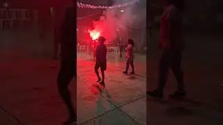 Quema de torito Tohuaco primero fiesta de huitzi