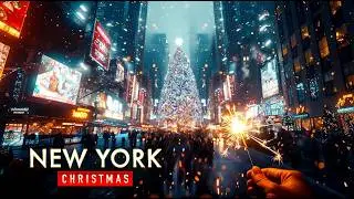 NYC Christmas 2025 🎄 This Feels Like a Real Christmas Movie | Magical 4K Walking Tour