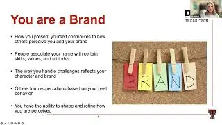 Davis College Outreach Training: Lesson Seven - Writing Your Personal Brand Statement