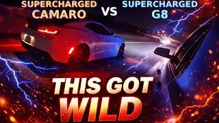 Built G8 vs Built Camaro&hellip; This Got Wild💨😳