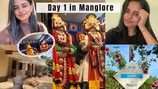 Mangalore Day 1 | Vacation Begins | Yakshaganna | Shopping & Fun| Shruti Shetty #travel #vlog