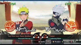 Naruto (Sage Mode) vs Kakashi Hatake — NARUTO SHIPPUDEN Ultimate Ninja STORM 4