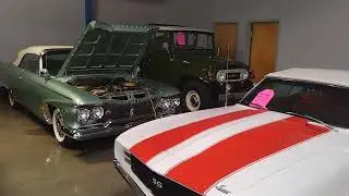 John Kulfeitner's Galleria of Vintage, Classic and Pristine Cars. Salem, Ohio vid1