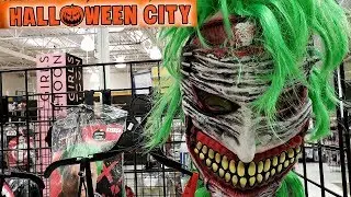 HALLOWEEN CITY FIRST VISIT WALK THROUGH 2018