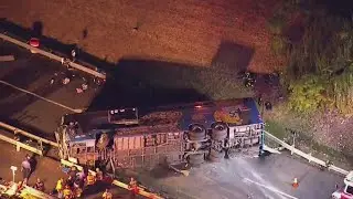 Fatal bus crash on New Jersey Turnpike kills 2 passengers