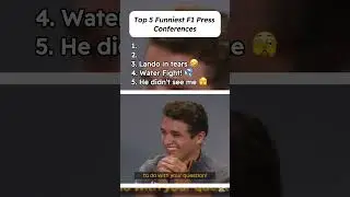Funniest F1 Press Conferences 🤣