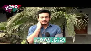 Akhil Akkineni Best Wishes to Padesave Movie Team - Chunia, Karthik Raju, Nithya Shetty