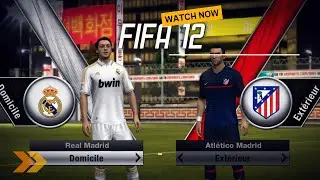 FIFA 12 | REAL MADRID vs. ATLETICO MADRID ⚽💥 | Retro Football Ep 3 ⚽✨#football #fifa12 #game