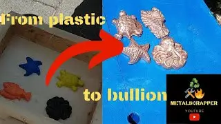Summer series part 3 - casting copper sea animals - Devil Forge - Satisfying